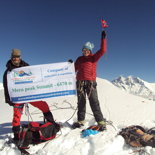  Mera Peak Climbing with Everest Base Camp Trek in Nepal 